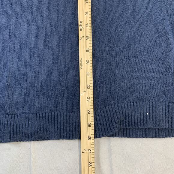 Vintage Abercrombie & Fitch Wool Blend Blue Double Moose Sweater Med - Picture 8 of 9